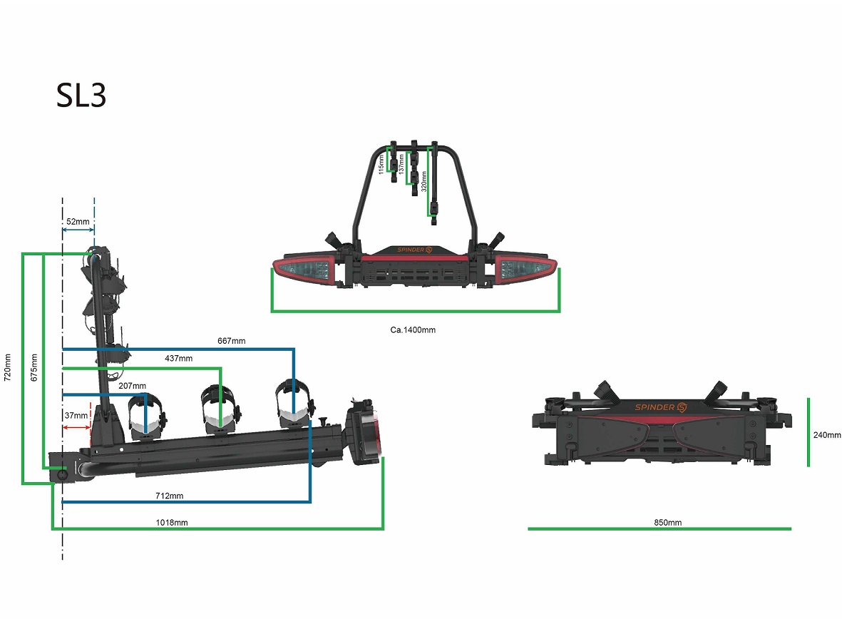 Spinder TX2 (led)